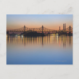Carte Postale Vue de Manhattan sur la rivière East.