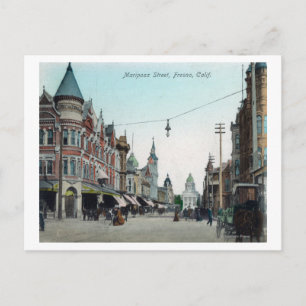 Carte Postale Vue de Mariposa StreetFresno, CA