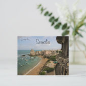 Carte Postale Vue de Mogadiscio Somalie (Debout devant)