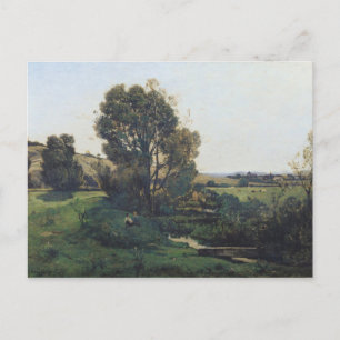 Carte Postale Vue de Moncel-sur-Seine, vers 1868