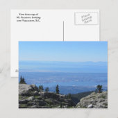 Carte Postale Vue de Mountain Seymour (Devant / Derrière)