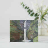 Carte Postale Vue de Multnomah Falls (Debout devant)
