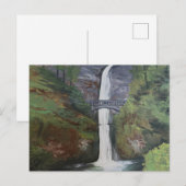 Carte Postale Vue de Multnomah Falls (Devant / Derrière)