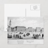 Carte Postale Vue de Munich, 1869 (Devant / Derrière)