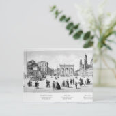 Carte Postale Vue de Munich, 1869 (Debout devant)