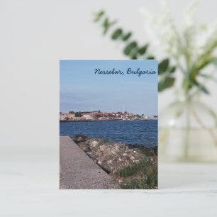 Carte postale - vue de Nessebar, Bulgarie