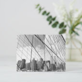 Carte Postale Vue de New York depuis Brooklyn Bridge (Debout devant)