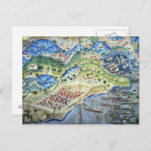 Carte Postale Vue de Nice, du nom de famille (Devant / Derrière)