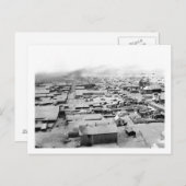 Carte Postale Vue de Nome, Alaska avec neige (Devant / Derrière)