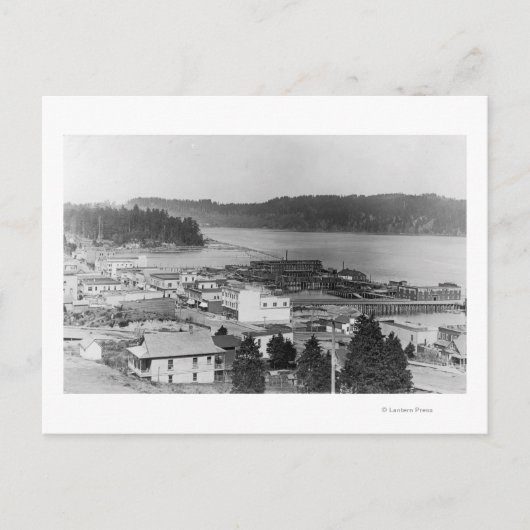 Carte Postale Vue de North Bend, Oregon Photographie (Devant)