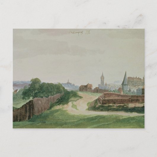 Carte Postale Vue de Nuremberg, 1496-97 (Devant)