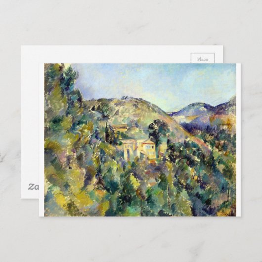 Carte Postale Vue de Paul Cezanne du Domaine St Joseph (Devant / Derrière)