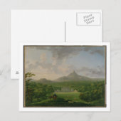 Carte Postale Vue de Powerscourt, comté de Wicklow, c.1760-2 (hu (Devant / Derrière)