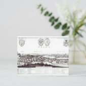 Carte Postale Vue de Prague, 1649 (Debout devant)