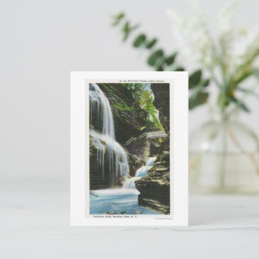 Carte Postale Vue de Rainbow Falls (Debout devant)