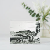 Carte Postale Vue de Rio de Janeiro depuis l'église (Debout devant)