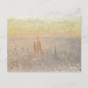 Carte Postale Vue de Rouen, 1892 (huile sur toile)