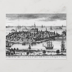 Carte Postale Vue de Saint-Malo