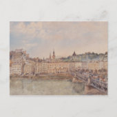 Carte Postale Vue de Salzbourg (par Rudolf von Alt) (Devant)