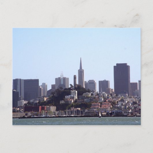 Carte Postale Vue de San Francisco (Devant)