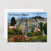 Carte postale Vue de San Francisco #6 (Devant / Derrière)