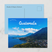 Carte Postale Vue de San Juan La Laguna Guatemala (Devant / Derrière)