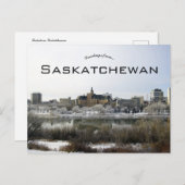 Carte Postale Vue de Saskatoon Saskatchewan (Devant / Derrière)