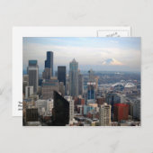 Carte Postale Vue de Seattle (Devant / Derrière)