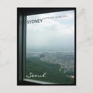 Carte Postale vue de séoul à syd
