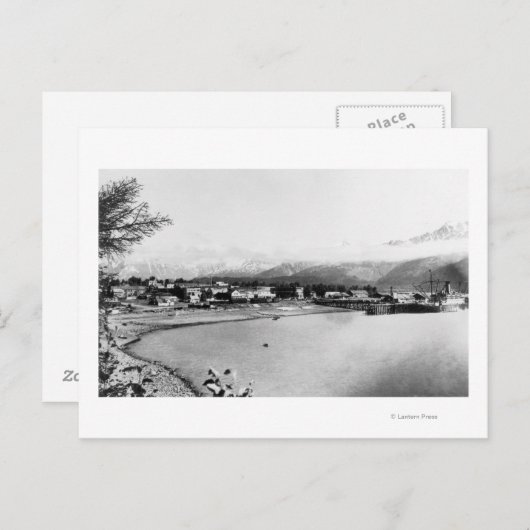 Carte Postale Vue de Seward, Alaska PhotographSeward, AK (Devant / Derrière)