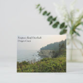 Carte Postale Vue de Simpson Reef Overlook, Côte de l'Oregon (Debout devant)