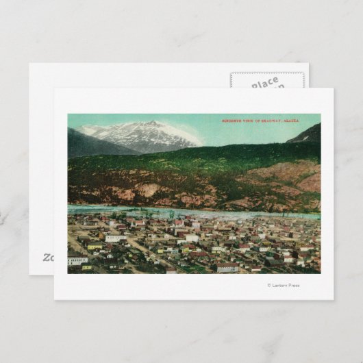 Carte Postale Vue de Skagway, AlaskaSkagway, AK (Devant / Derrière)
