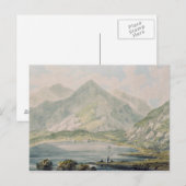 Carte Postale Vue de Snowdon (Devant / Derrière)