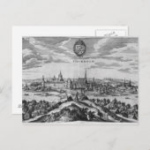 Carte Postale Vue de Stockholm (Devant / Derrière)