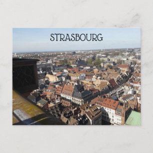 Carte Postale Vue de Strasbourg France depuis la cathédrale