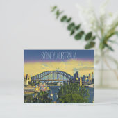 Carte Postale vue de sydney bridge (Debout devant)