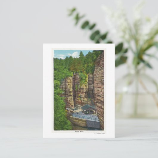 Carte Postale Vue de Table Rock (Debout devant)