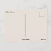 Carte Postale Vue de Taipei Taïwan (Dos)