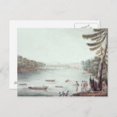 Carte Postale Vue de Ticondéroga d'un point de vue (Devant / Derrière)