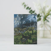 Carte Postale Vue de Tolède, El Greco (Debout devant)