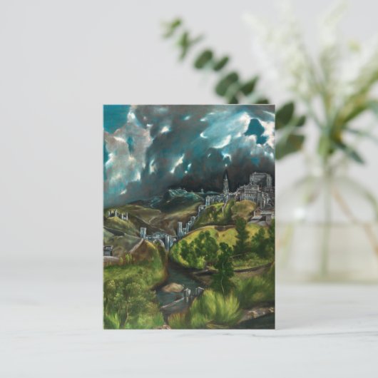 Carte Postale Vue de Tolède | El Greco | (Debout devant)