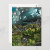 Carte Postale Vue de Tolède | El Greco | (Devant / Derrière)