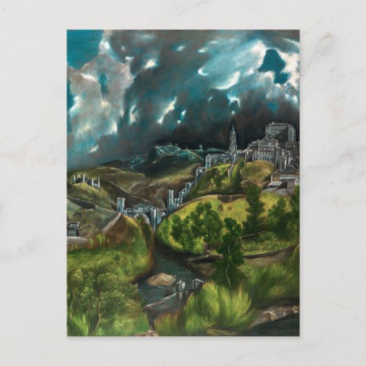 Carte Postale Vue de Tolède | El Greco | (Devant)
