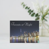 Carte Postale Vue de Toronto à la nuit (Debout devant)