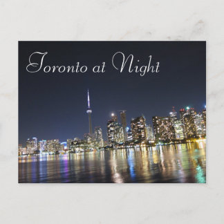 Carte Postale Vue de Toronto à la nuit