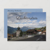 Carte Postale Vue de Triesenberg Liechtenstein (Devant / Derrière)