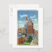 Carte Postale Vue de Trust Bldg et Travelers Tower (Devant / Derrière)