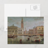 Carte Postale Vue de Venise, 1719 (Devant / Derrière)
