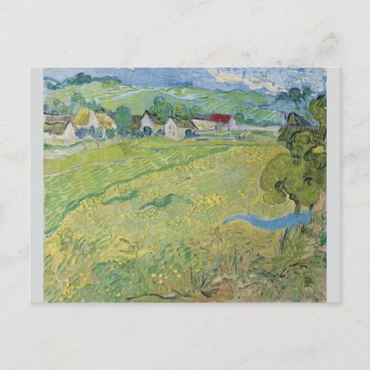 Carte Postale Vue de Vessenots près d'Auvers par Vincent Van Gog (Devant)
