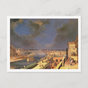 Carte Postale Vue de Vienne, 1819 (huile sur toile)